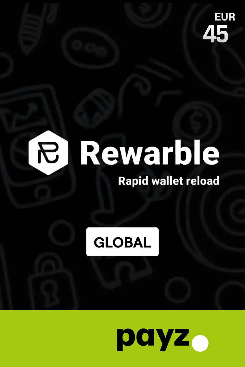 Rewarble PayZ 45 EUR (Global) - Rewarble - Digital Key