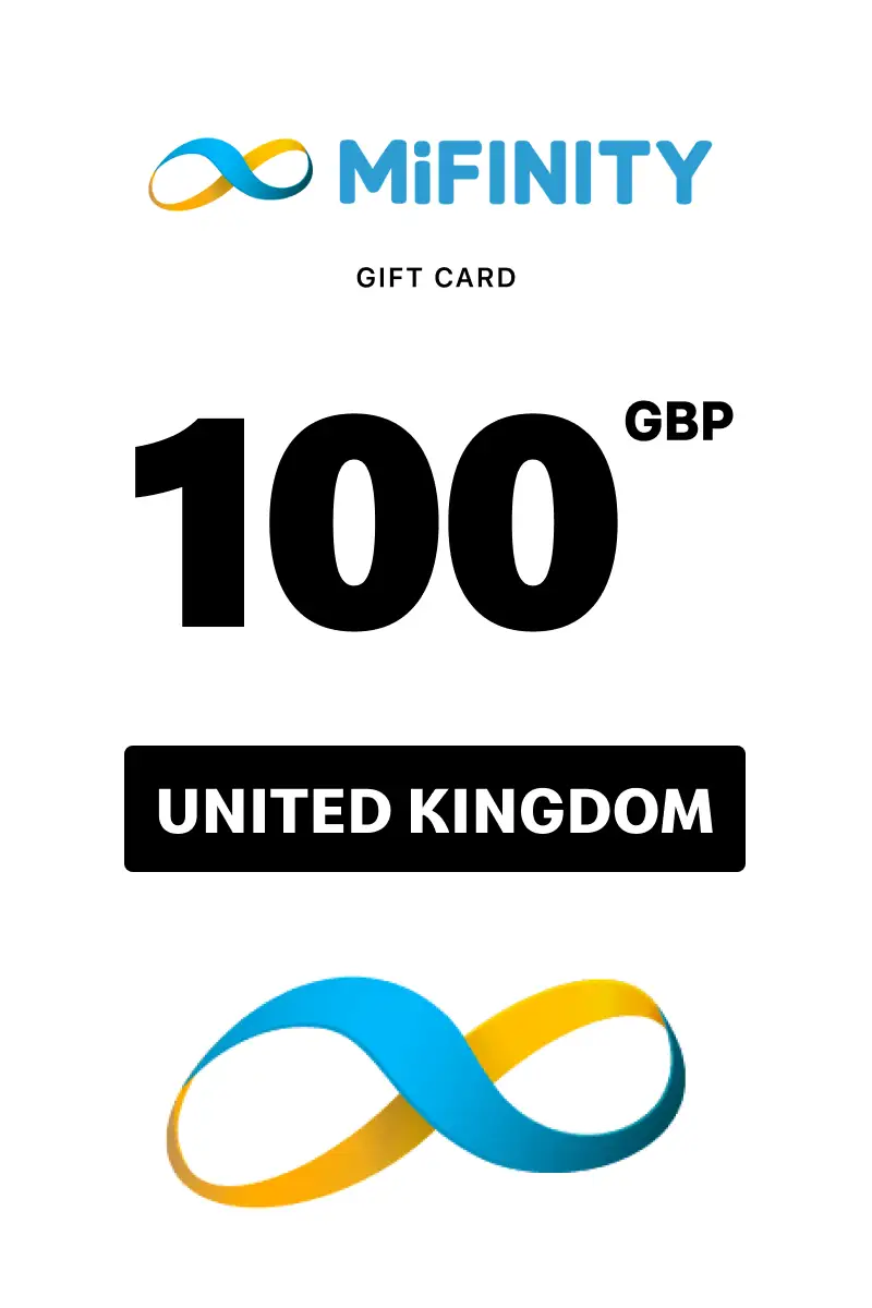 MiFinity 100 GBP Gift Card (United Kingdom) - Digital Key
