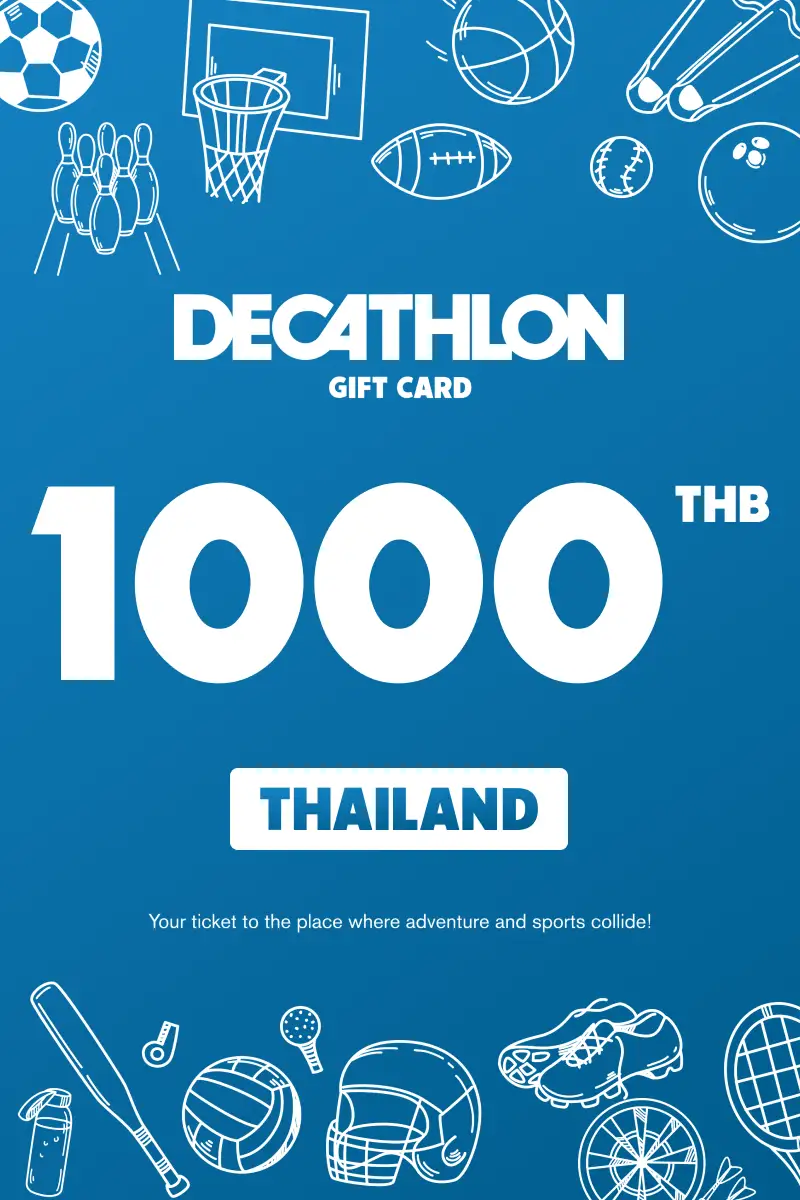 Decathlon 1000 THB Gift Card (Thailand) - Digital Key