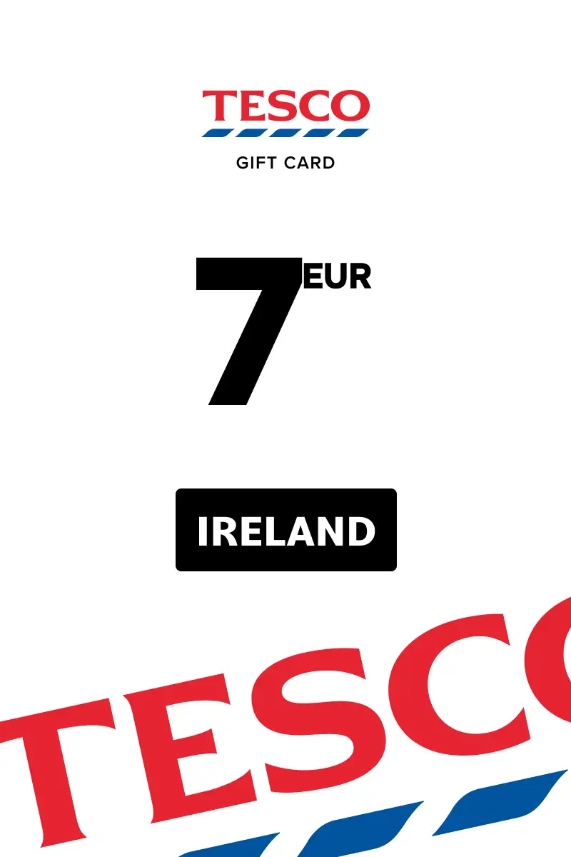 Tesco 7 EUR Gift Card (Ireland) - Digital Key