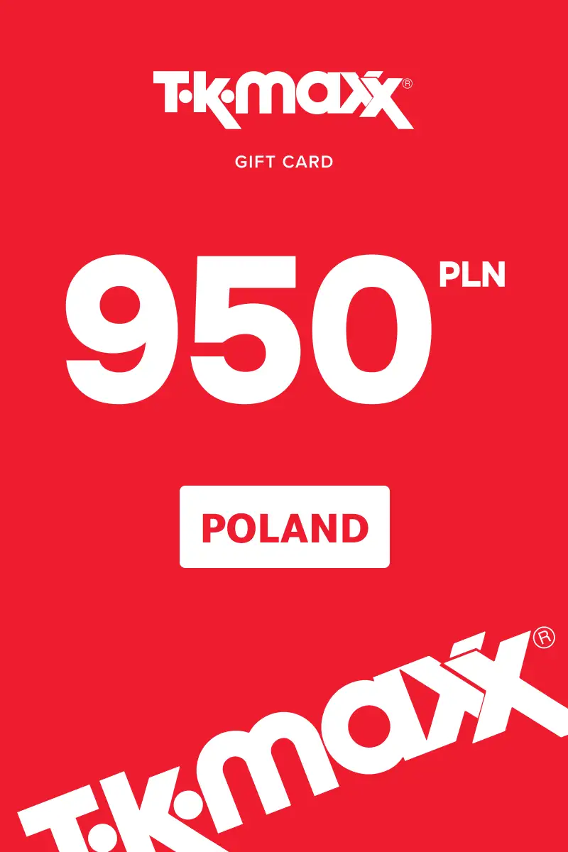 TK Maxx 950 PLN Gift Card (Poland) - Digital Key