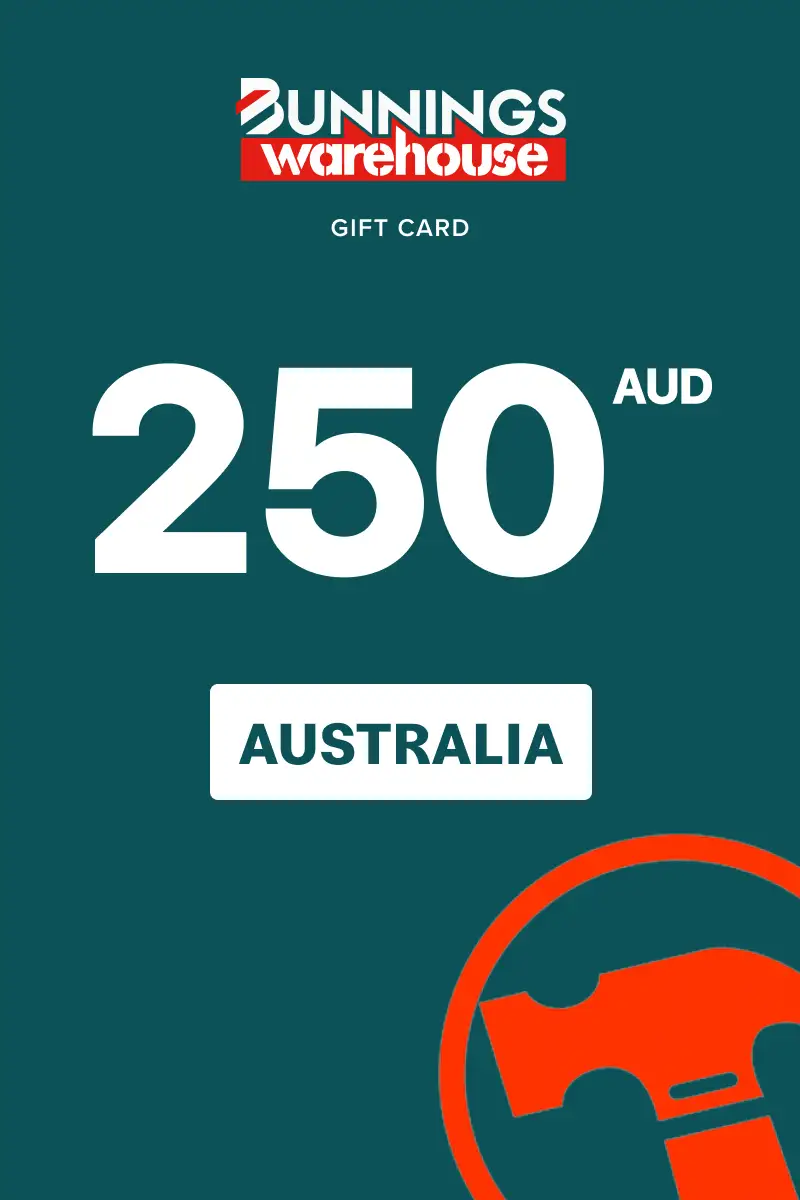 Bunnings Warehouse 250 AUD Gift Card (Australia) - Digital Key