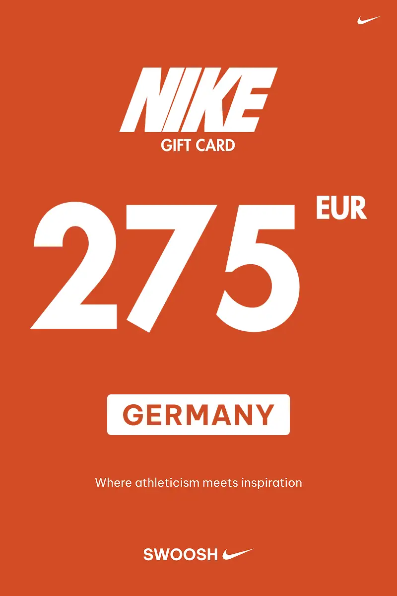 Nike 275 EUR Gift Card (Germany) - Digital Key