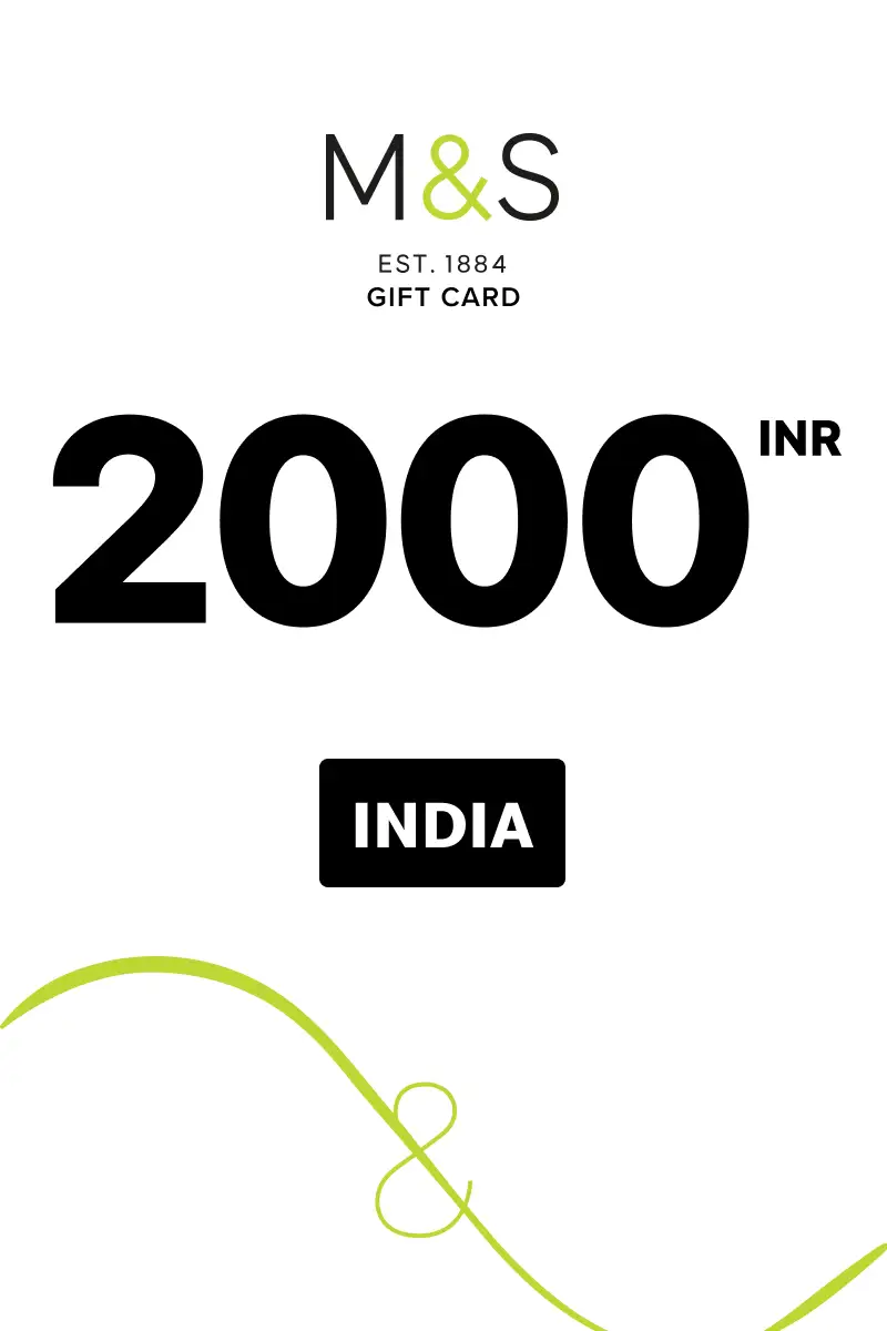 Marks and Spencer 2000 INR Gift Card (India) - Digital Key