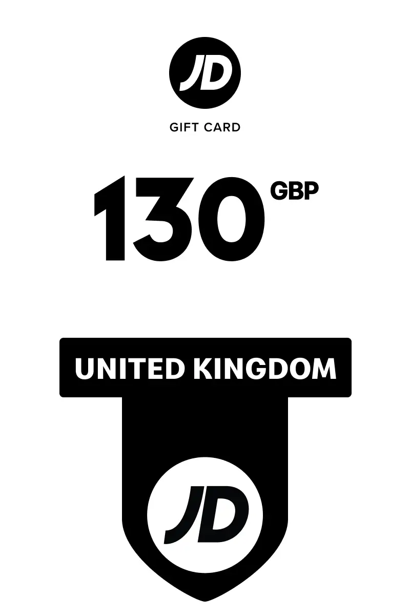 JD Sports 130 GBP Gift Card (United Kingdom) - Digital Key