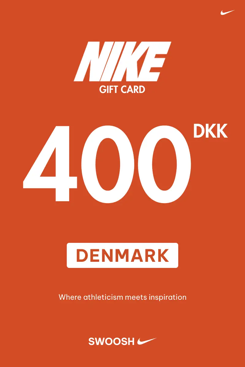 Nike 400 DKK Gift Card (Denmark) - Digital Key