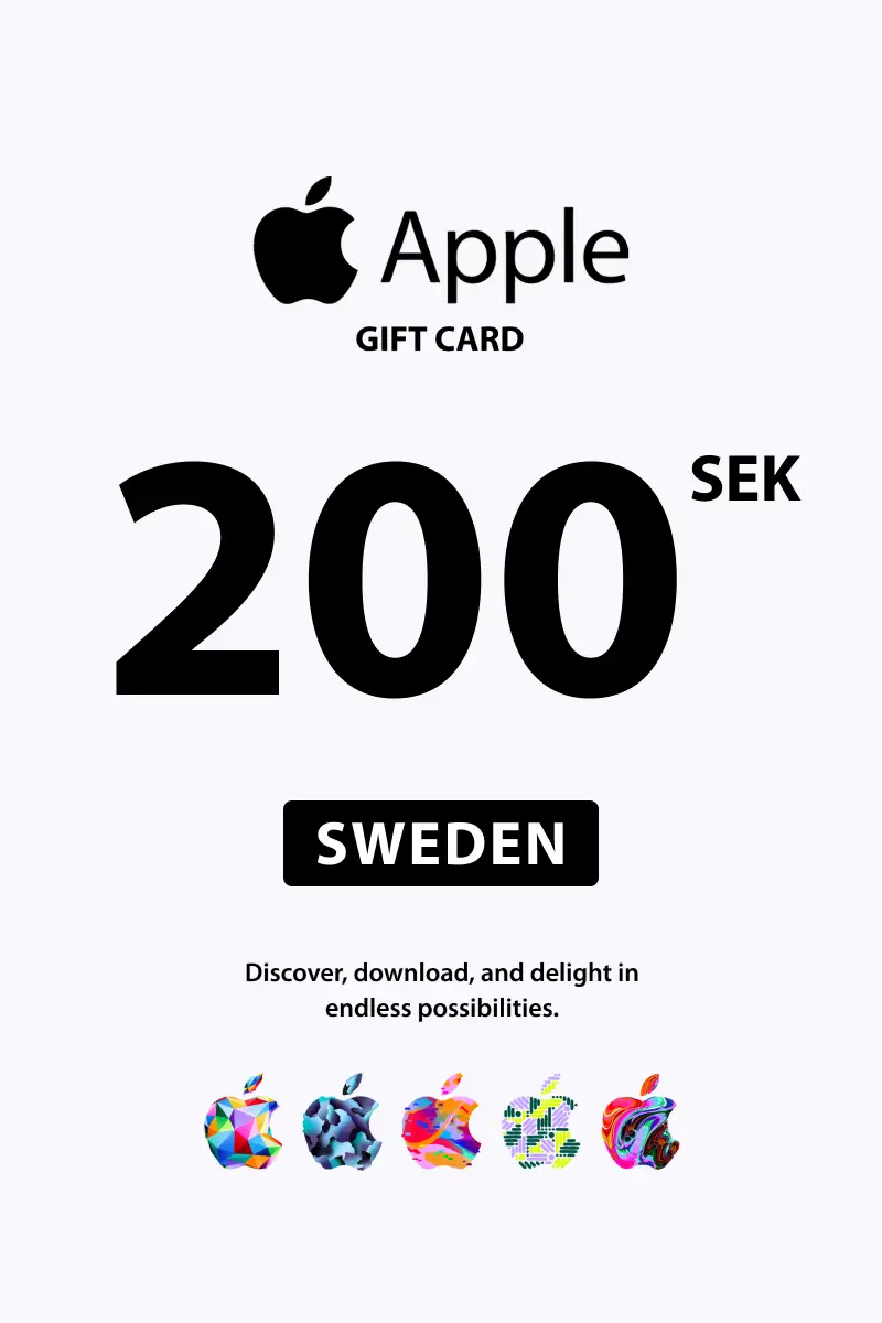Apple 200 SEK Gift Card (Sweden) - Digital Key