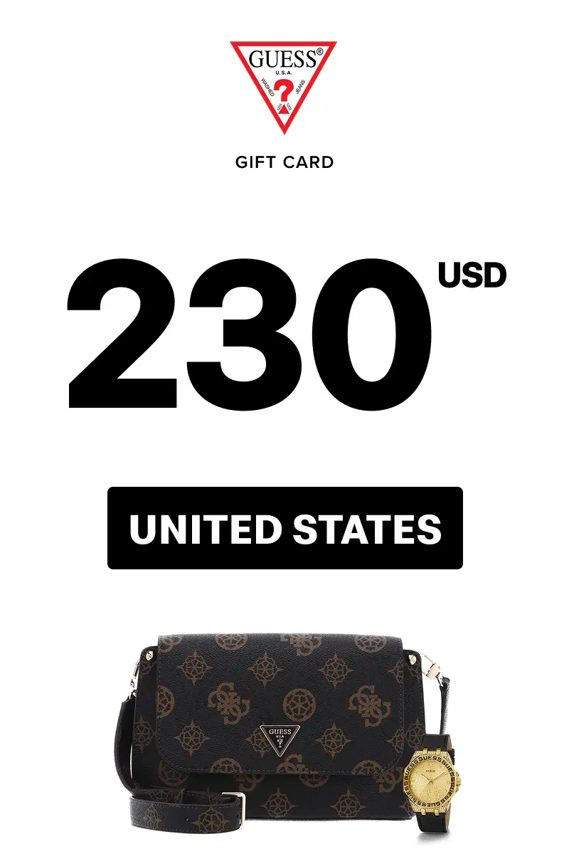 Guess 230 USD Gift Card (United States) - Digital Key