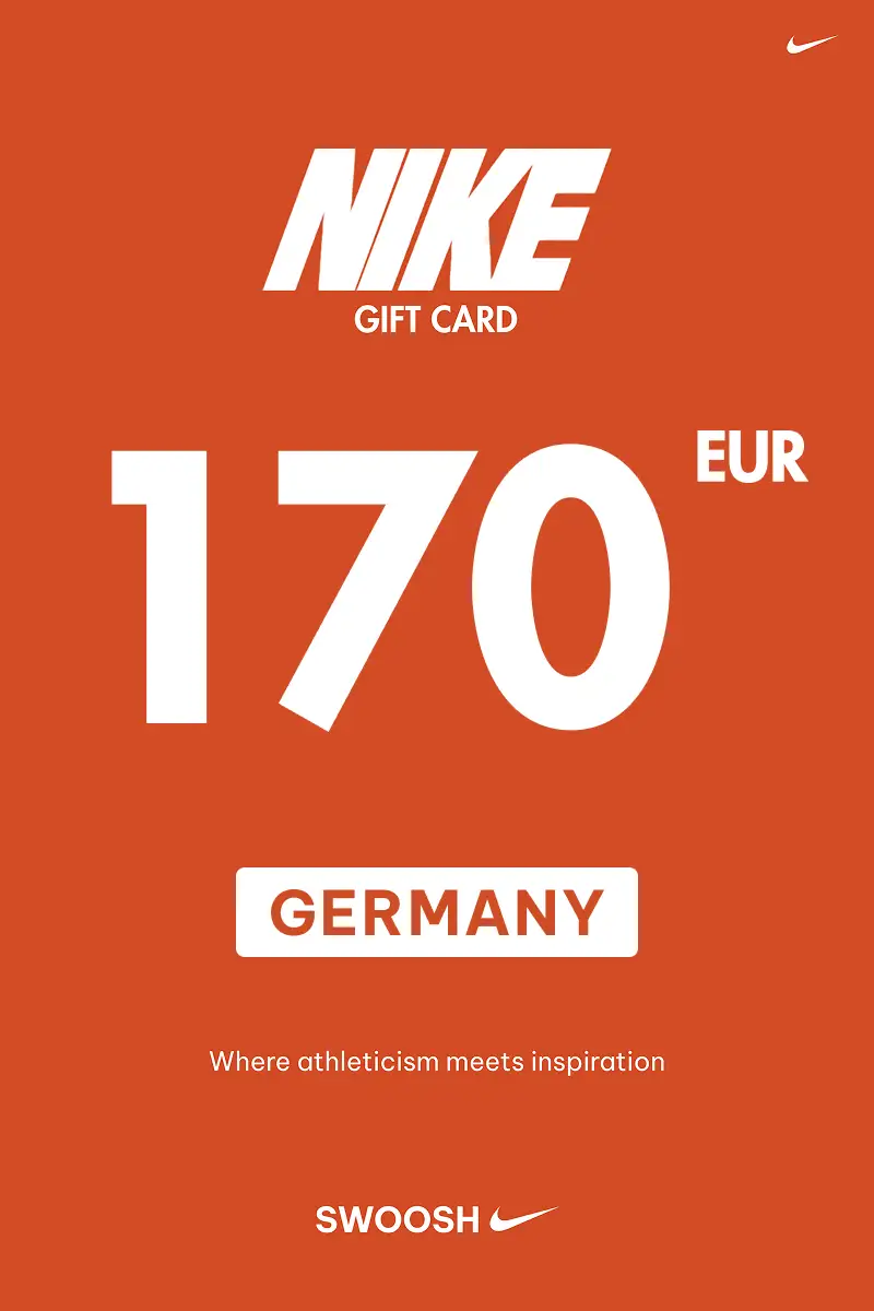 Nike 170 EUR Gift Card (Germany) - Digital Key