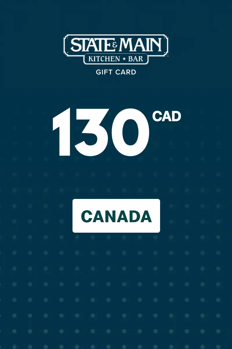 State and Main 130 CAD Gift Card (Canada) - Digital Key