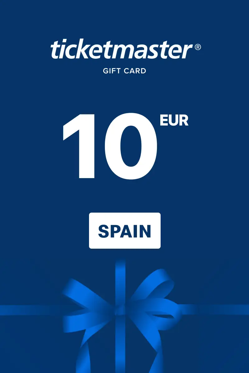 Ticketmaster 10 EUR Gift Card (Spain) - Digital Key