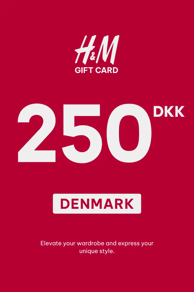 HandM 250 DKK Gift Card (Denmark) - Digital Key