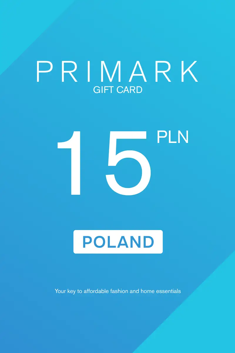 Primark 15 PLN Gift Card (Poland) - Digital Key