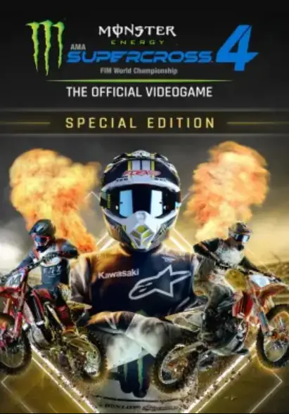 Monster Energy Supercross - The Official Videogame 4 Special Edition (Europe) (Xbox Series X|S) - Xbox Live - Digital Key