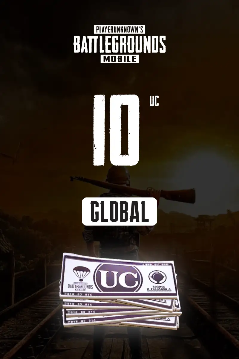 PUBG Mobile - 10 UC (Global) - Digital Key
