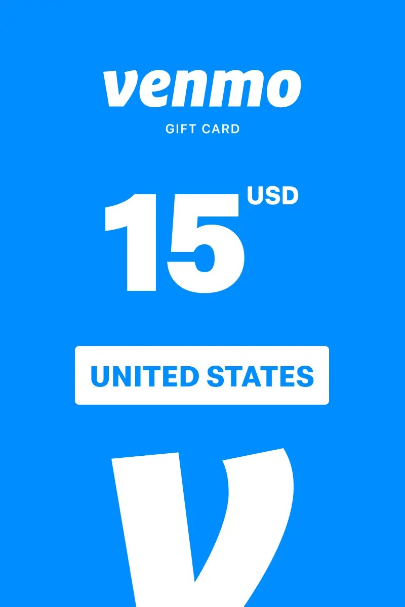 Venmo 15 USD Gift Card (United States) - Digital Key