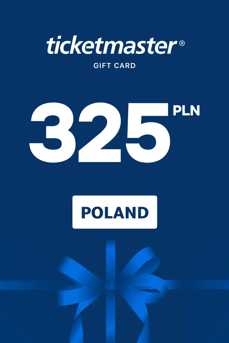 Ticketmaster 325 PLN Gift Card (Poland) - Digital Key