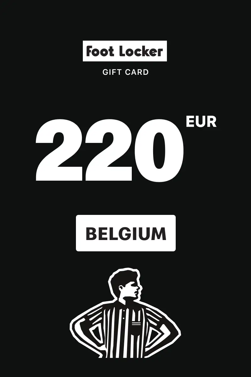 Foot Locker 220 EUR Gift Card (Belgium) - Digital Key