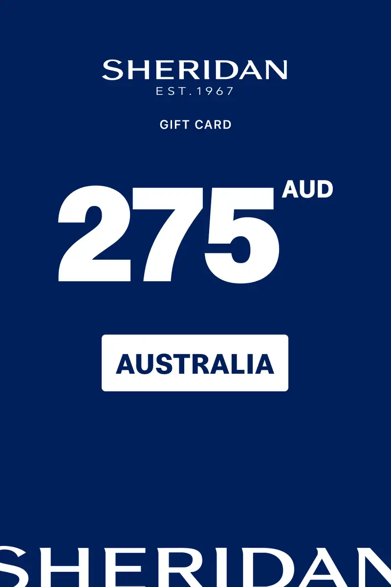 Sheridan 275 AUD Gift Card (Australia) - Digital Key