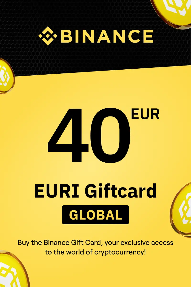 Binance (EURI) 40 EUR Gift Card (Global) - Digital Key