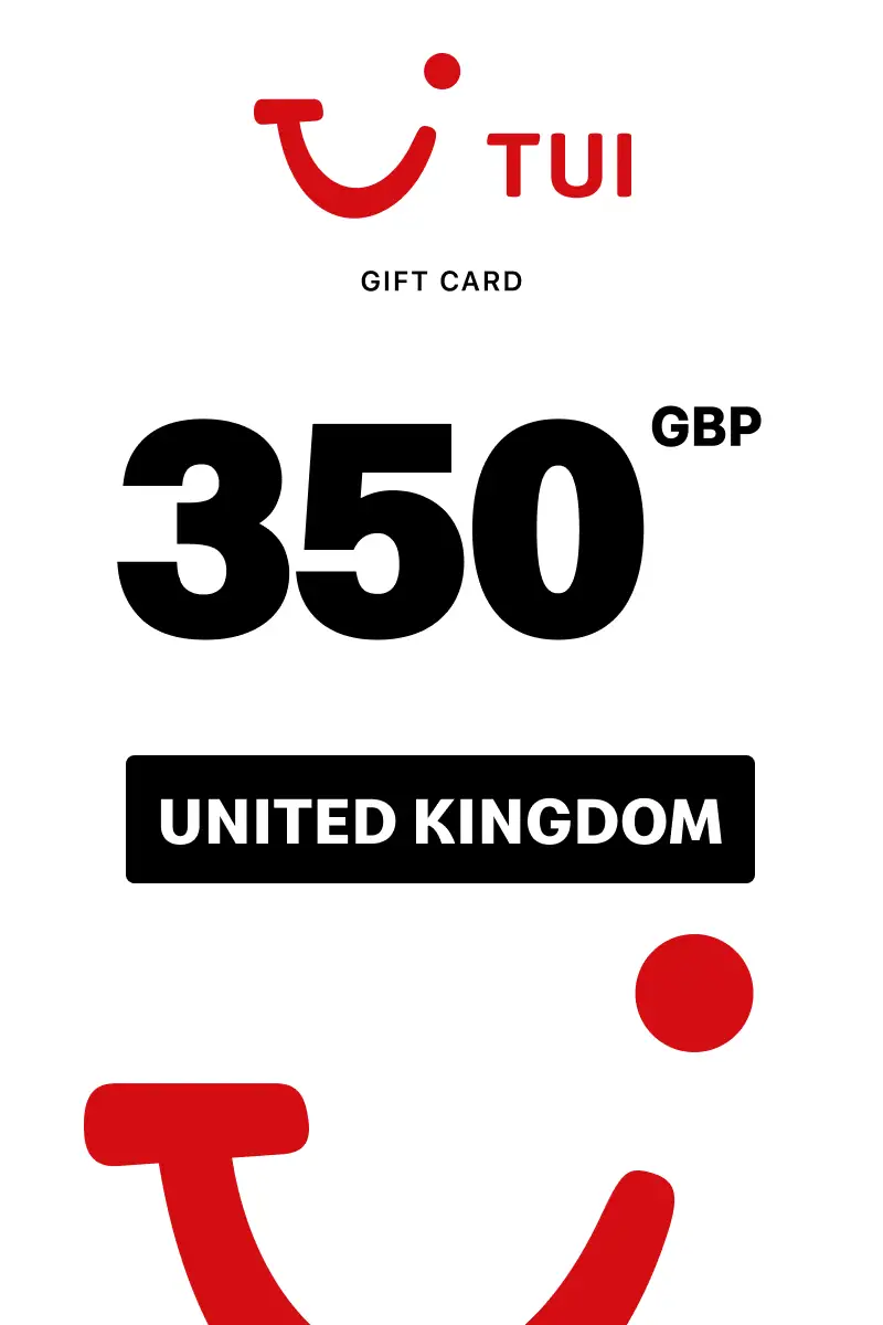 TUI Travel 350 GBP Gift Card (United Kingdom) - Digital Key