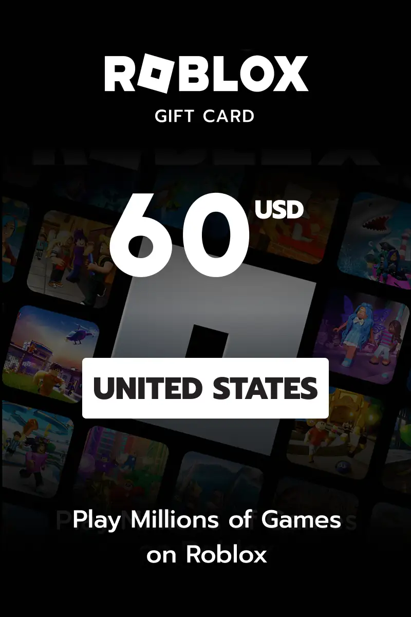 Roblox 60 USD Gift Card (United States) - Digital Key