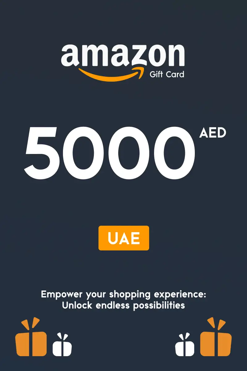 Amazon 5000 AED Gift Card (United Arab Emirates) - Digital Key