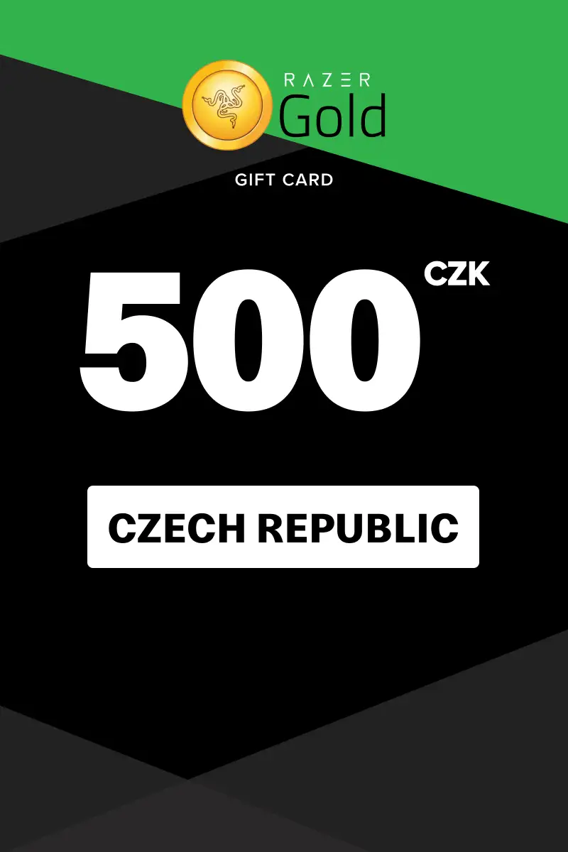 Razer Gold 500 CZK Gift Card (Czech Republic) - Digital Key
