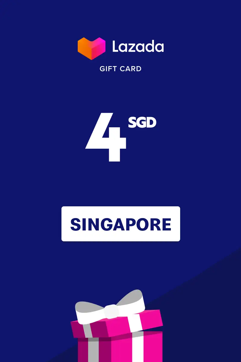 Lazada 4 SGD Gift Card (Singapore) - Digital Key