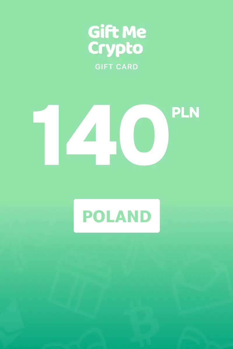 Gift Me Crypto 140 PLN Gift Card (Poland) - Digital Key