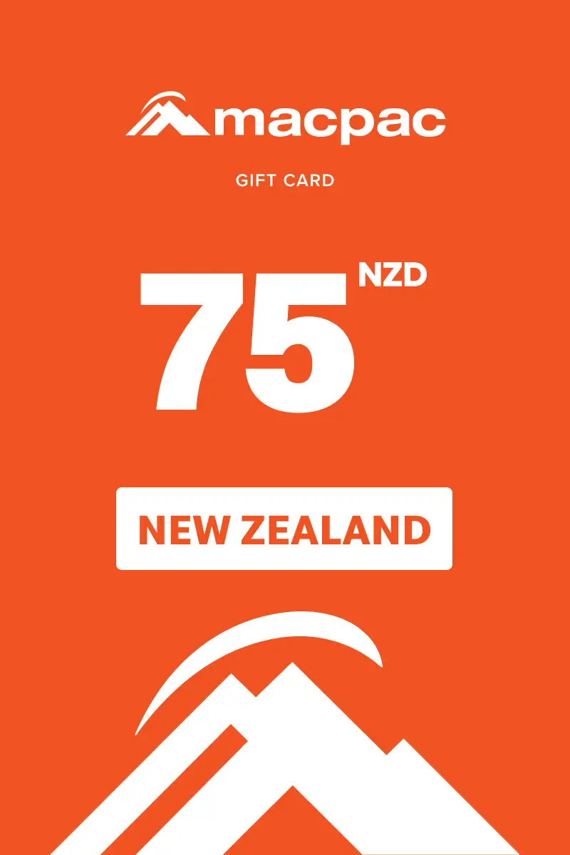 Macpac 75 NZD Gift Card (New Zealand) - Digital Key