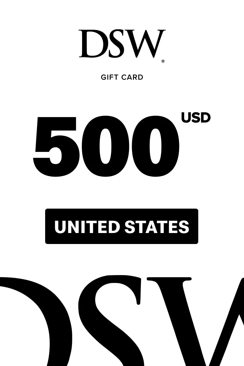 DSW 500 USD Gift Card (United States) - Digital Key