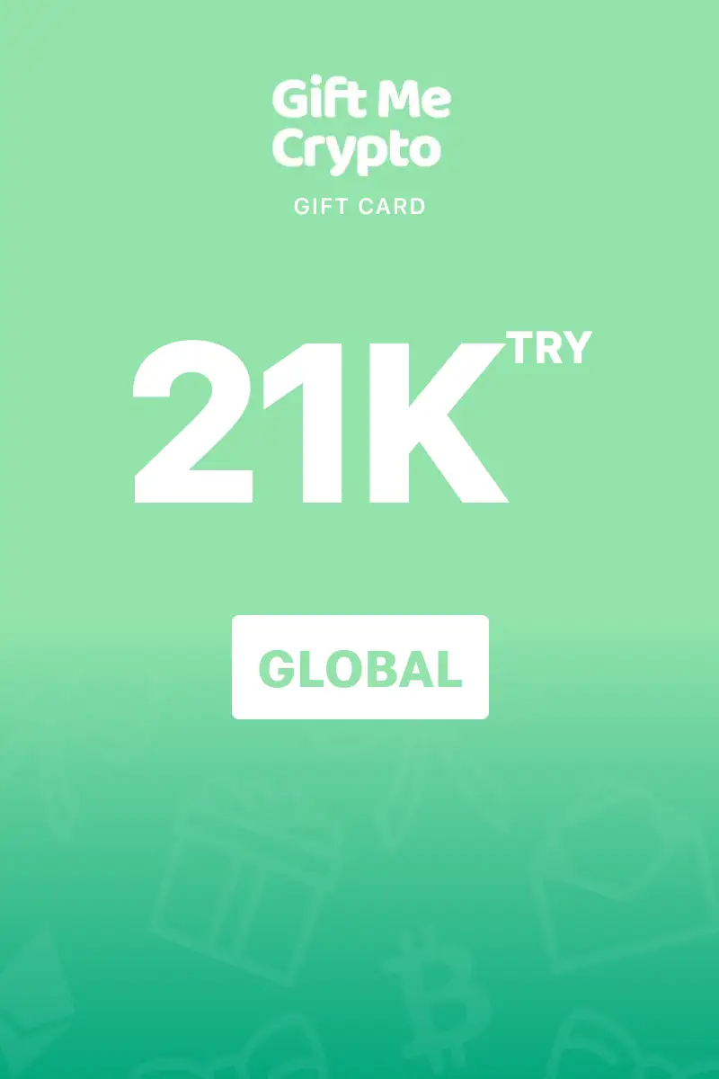 Gift Me Crypto 21000 TRY Gift Card (Global) - Digital Key