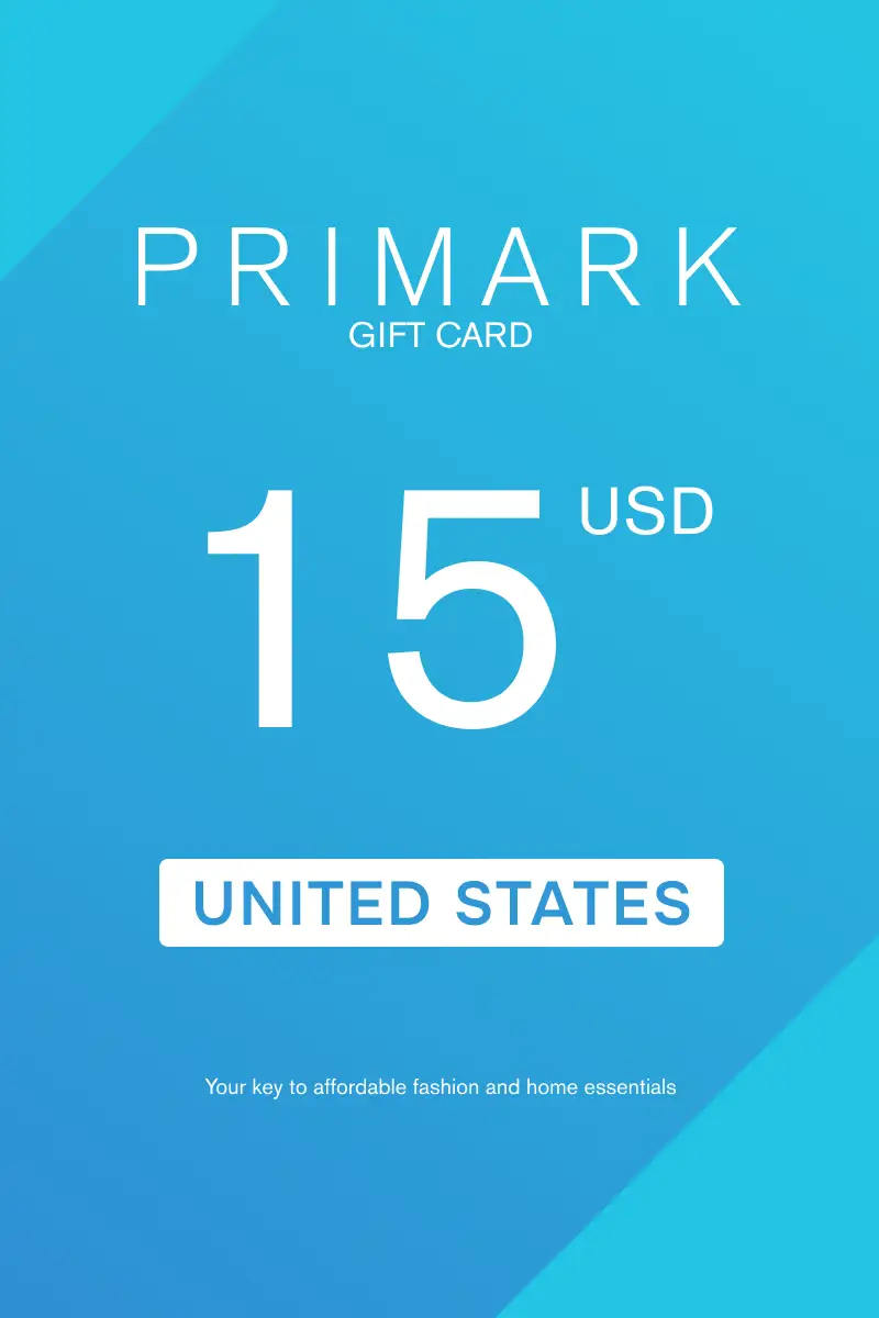 Primark 15 USD Gift Card (United States) - Digital Key