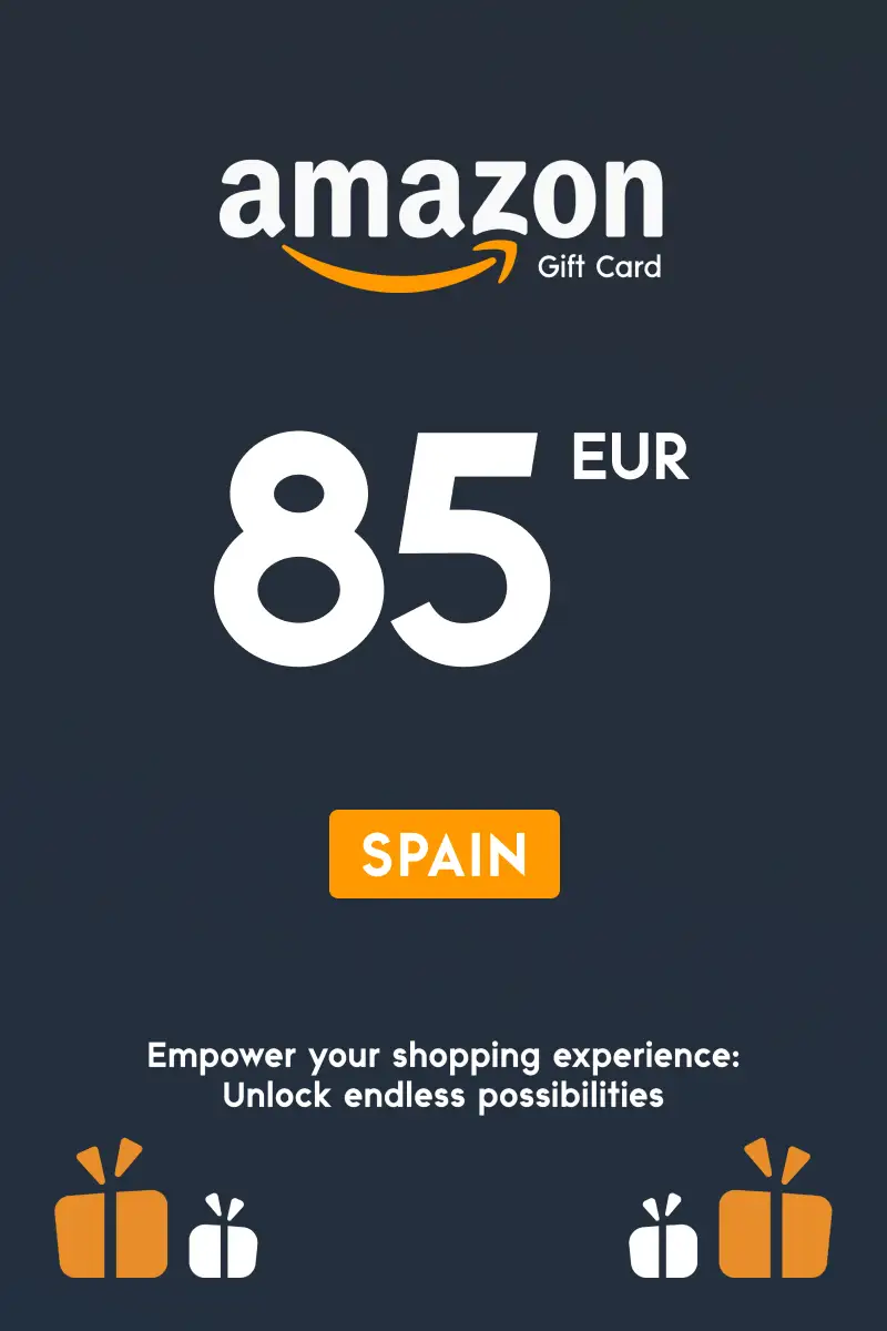 Amazon 85 EUR Gift Card (Spain) - Digital Key