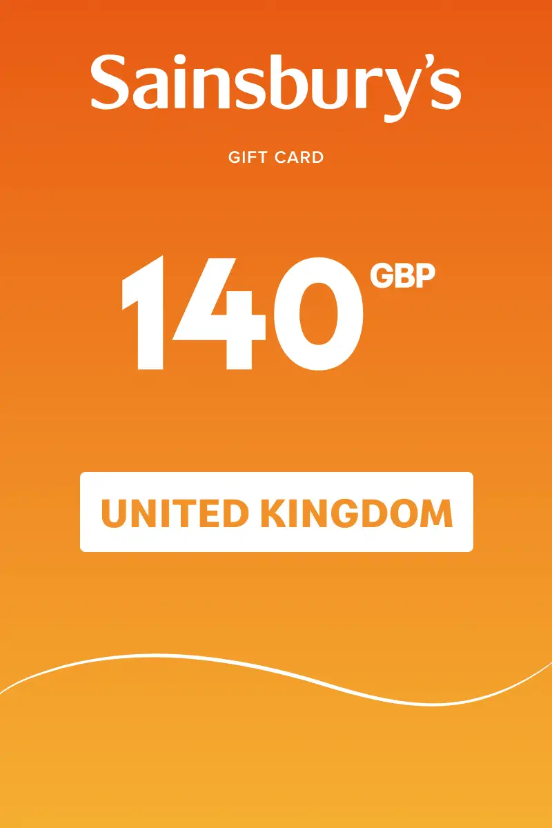 Sainsbury's 140 GBP Gift Card (United Kingdom) - Digital Key