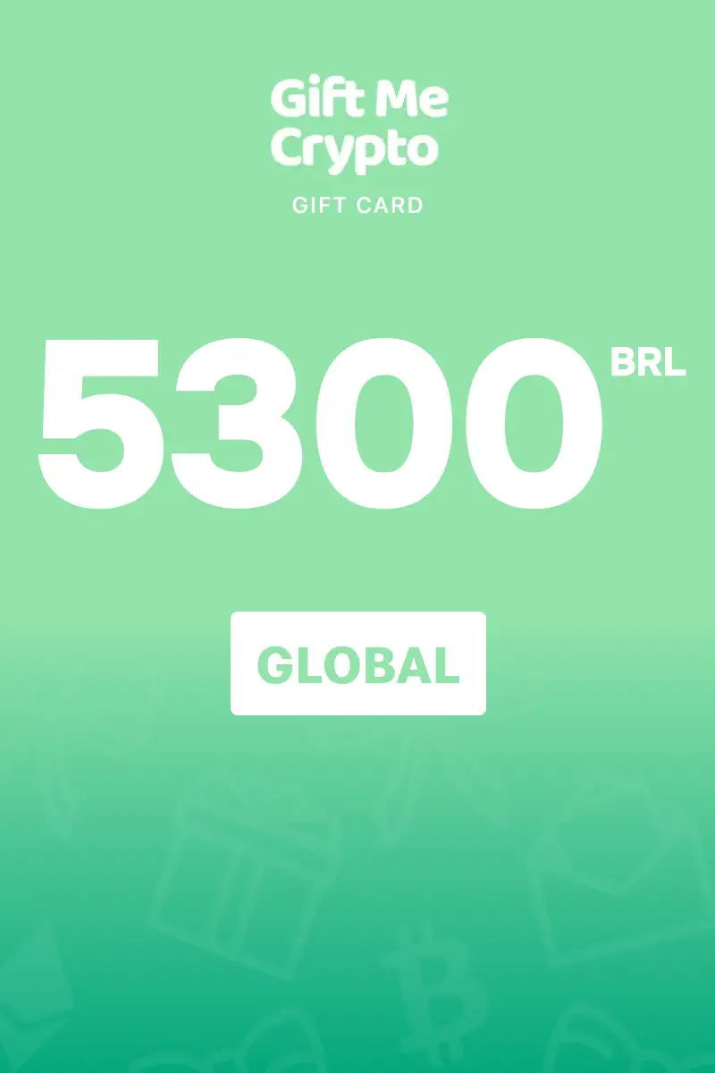 Gift Me Crypto 5300 BRL Gift Card (Global) - Digital Key