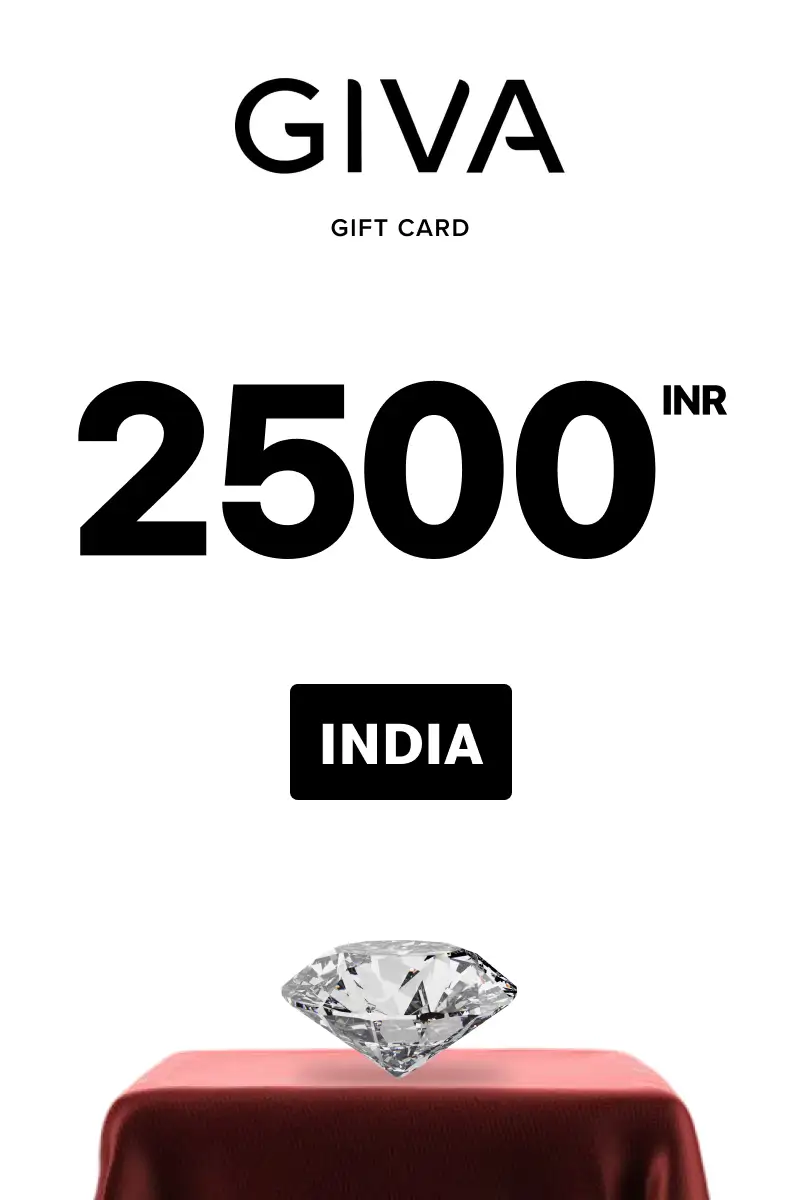 GIVA 2500 INR Gift Card (India) - Digital Key