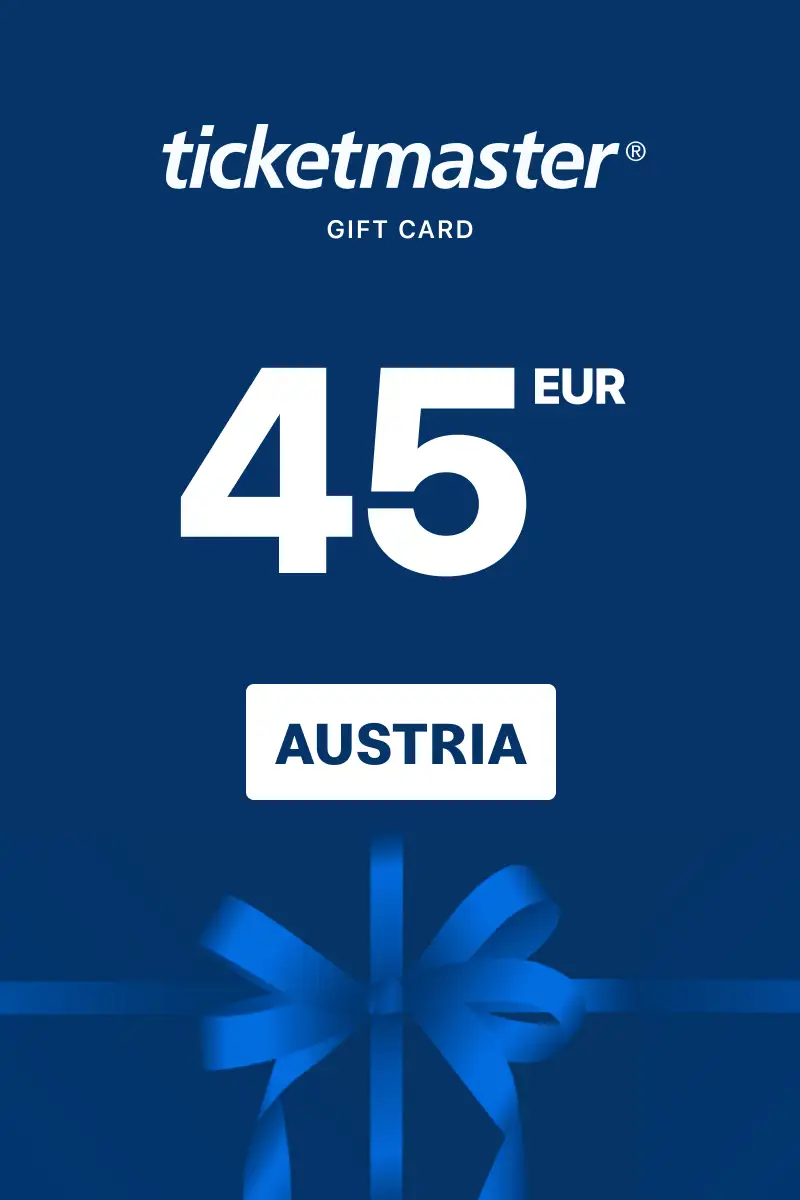 Ticketmaster 45 EUR Gift Card (Austria) - Digital Key