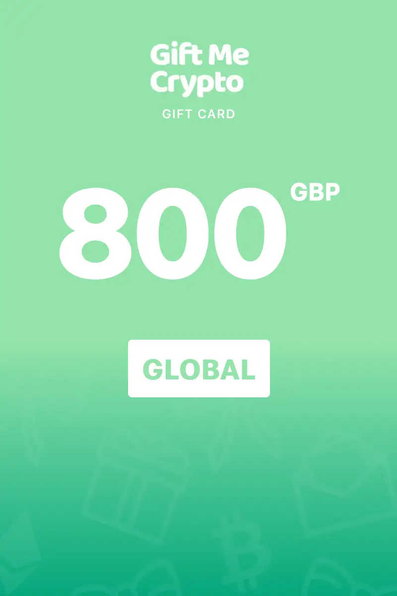 Gift Me Crypto (LTC) 800 GBP Gift Card (Global) - Digital Key