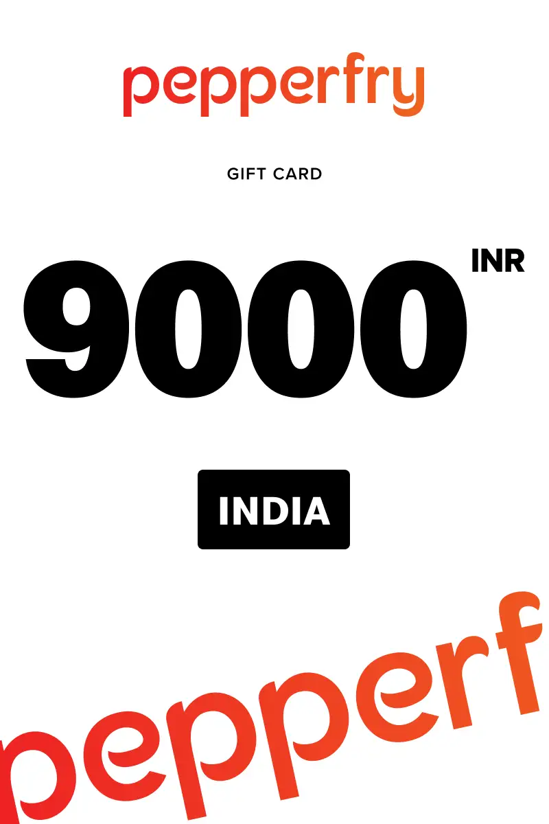Pepperfry 9000 INR Gift Card (India) - Digital Key