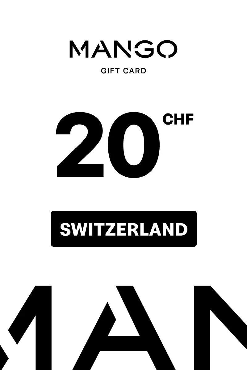 Mango 20 CHF Gift Card (Switzerland) - Digital Key