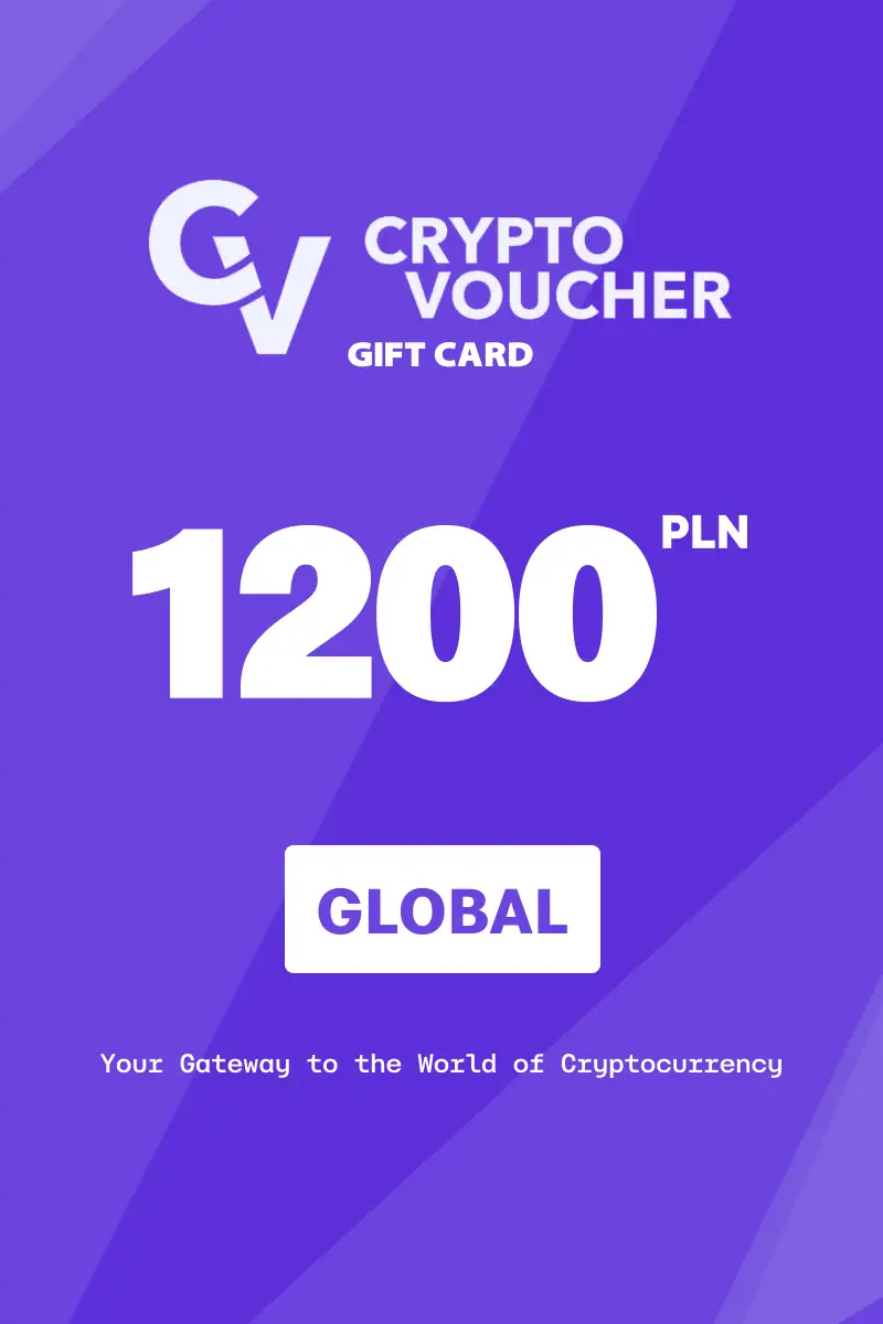 Crypto Voucher 1200 PLN Gift Card (Global) - Digital Key