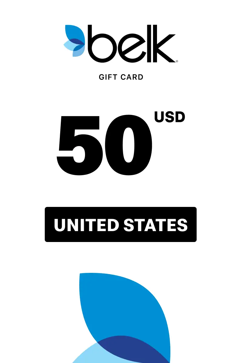 Belk 50 USD Gift Card (United States) - Digital Key afbeelding 1