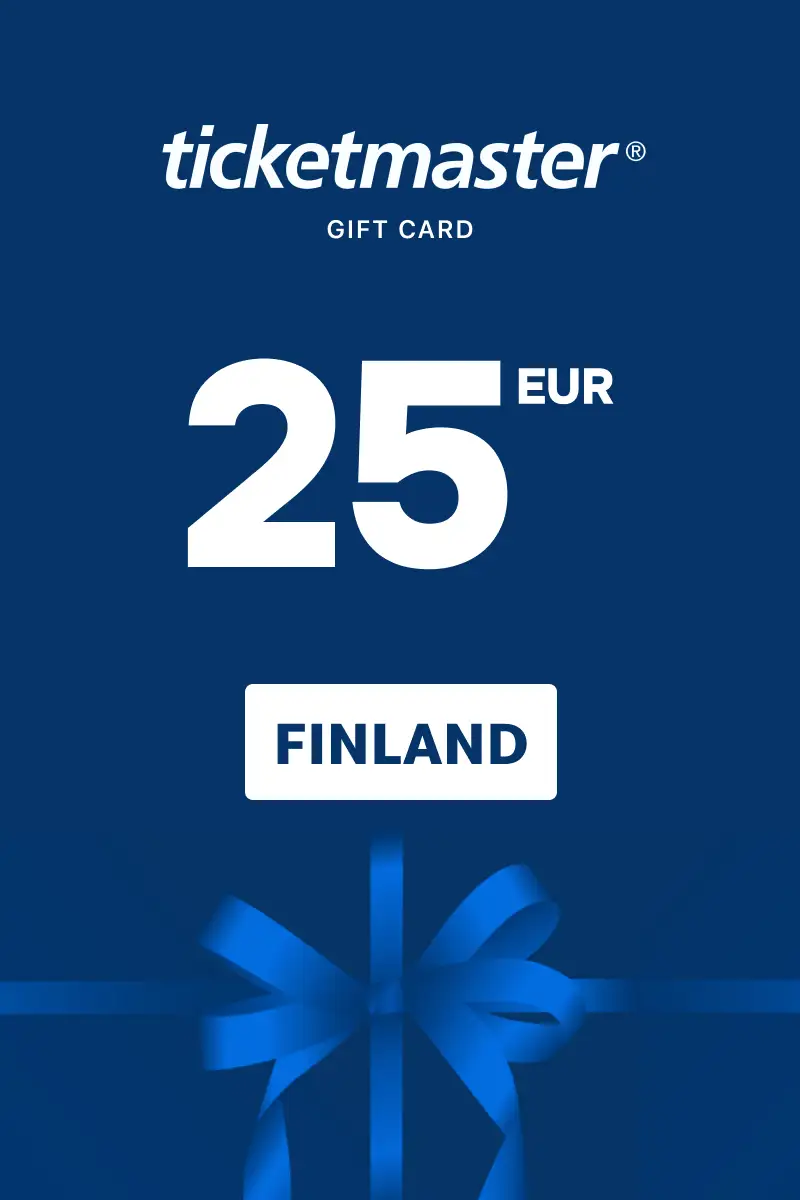 Ticketmaster 25 EUR Gift Card (Finland) - Digital Key