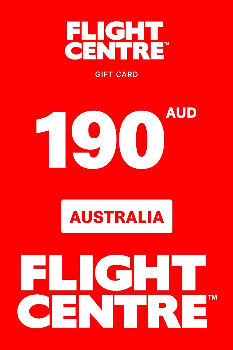 Flight Centre 190 AUD Gift Card (Australia) - Digital Key