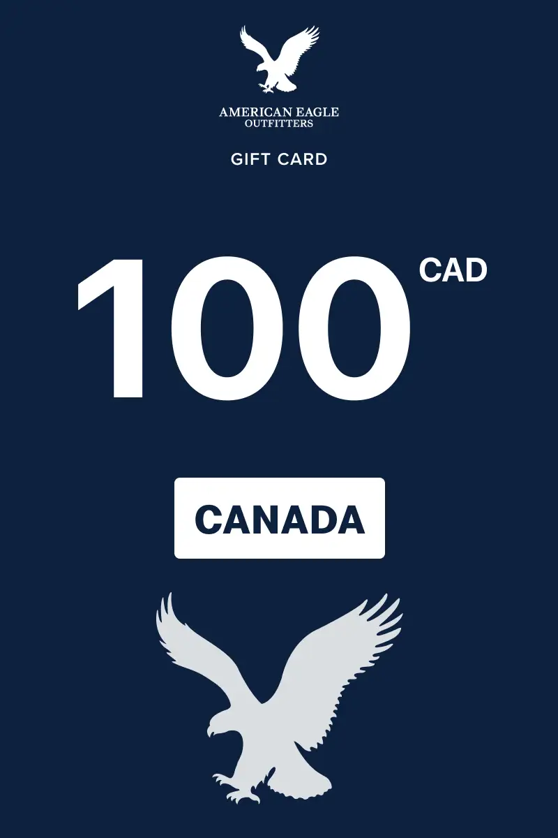 American Eagle Outfitters 100 CAD Gift Card (Canada) - Digital Key