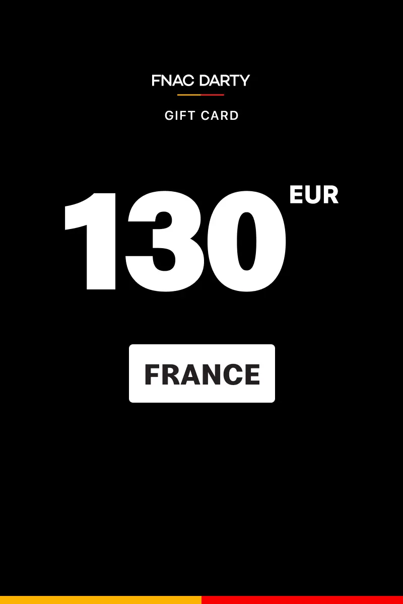 Fnac Darty 130 EUR Gift Card (France) - Digital Key
