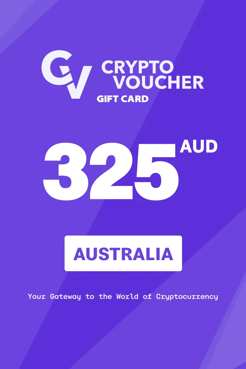 Crypto Voucher 325 AUD Gift Card (Australia) - Digital Key