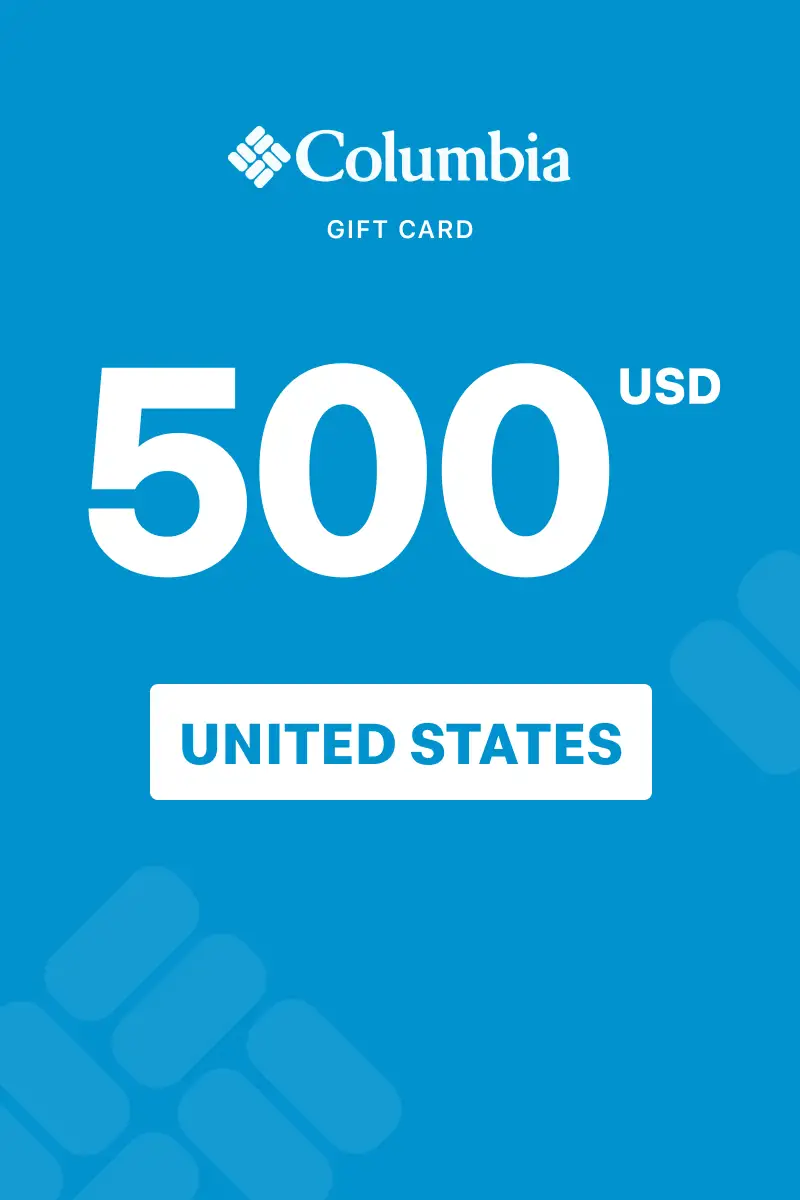 Columbia Sportswear 500 USD Gift Card (United States) - Digital Key